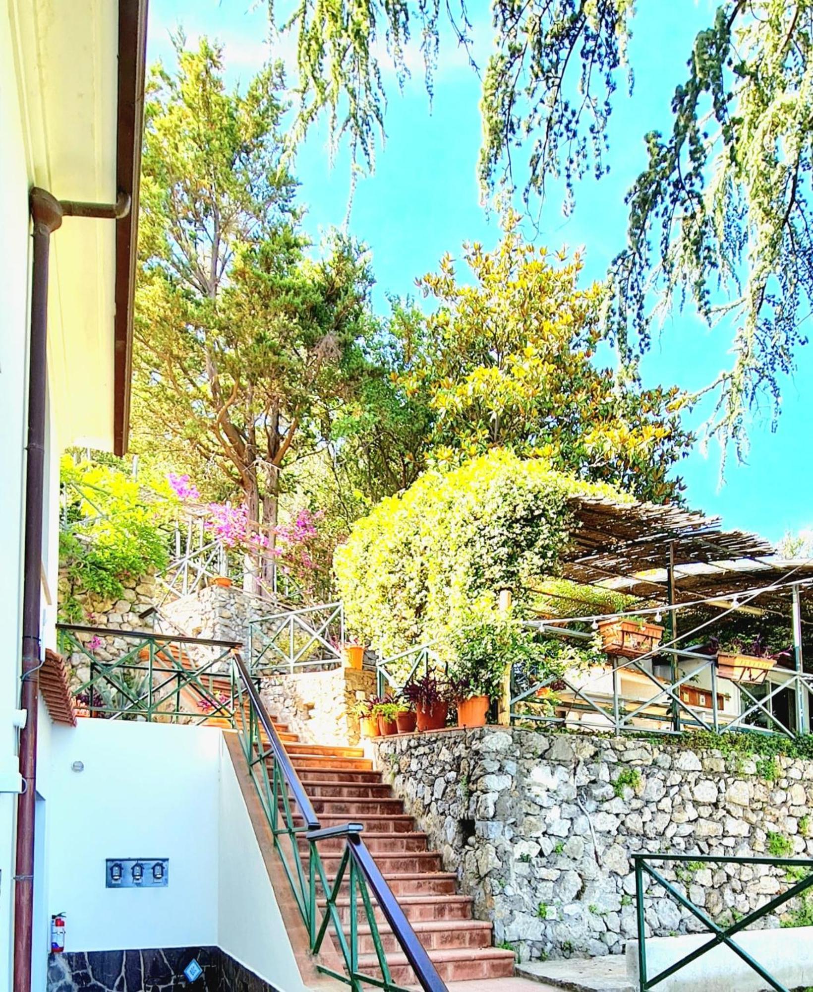 Villa Blu Costiera Амальфи Экстерьер фото